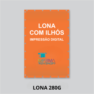 LONA COM ILHÓS - M2 - LONA 280G Lona 280g m2    