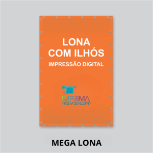 MEGA LONA COM ILHÓS - M2 - LONA 440G Lona 440g m2    